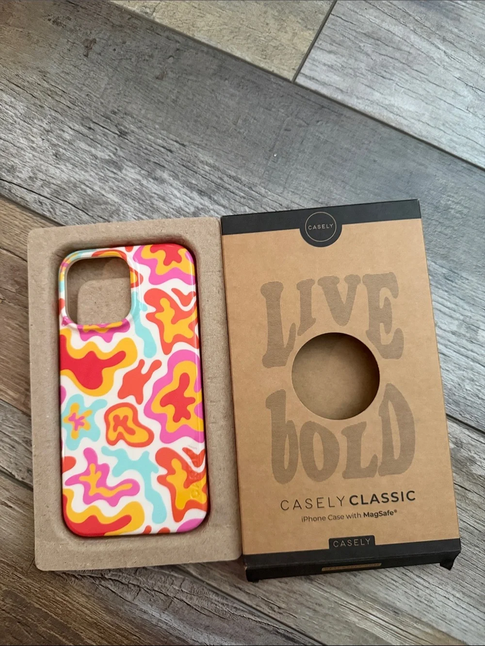 Casely iPhone 14 Pro Max Live Bold MagSafe iPhone Case - Multi-Color